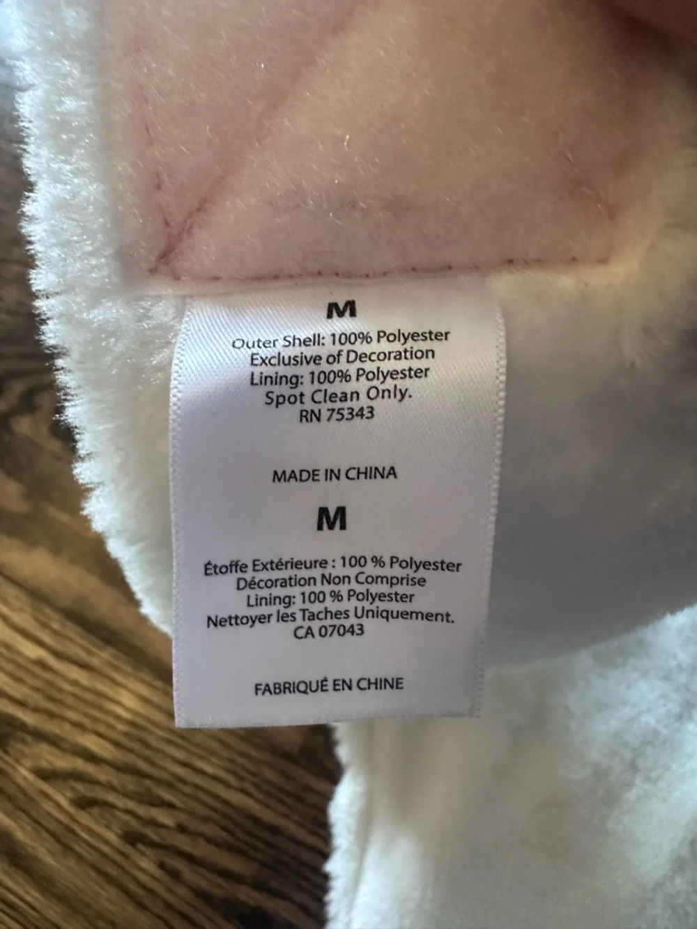 Rachel Zoe Pink Gold Polka Dot Faux Fur Dog Coat Hooded Pet Vest Medium